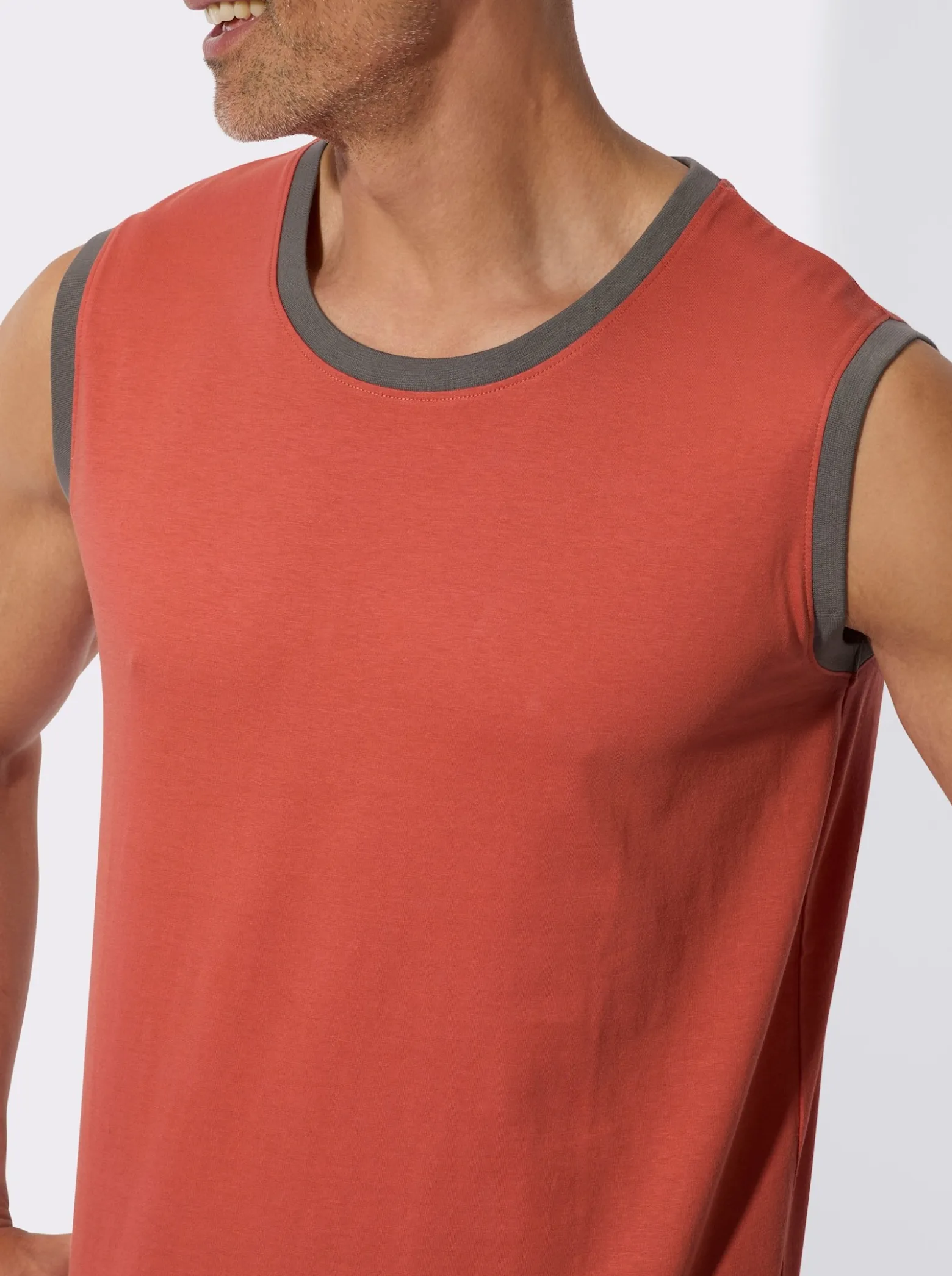 Achselshirt aus reiner Baumwolle
