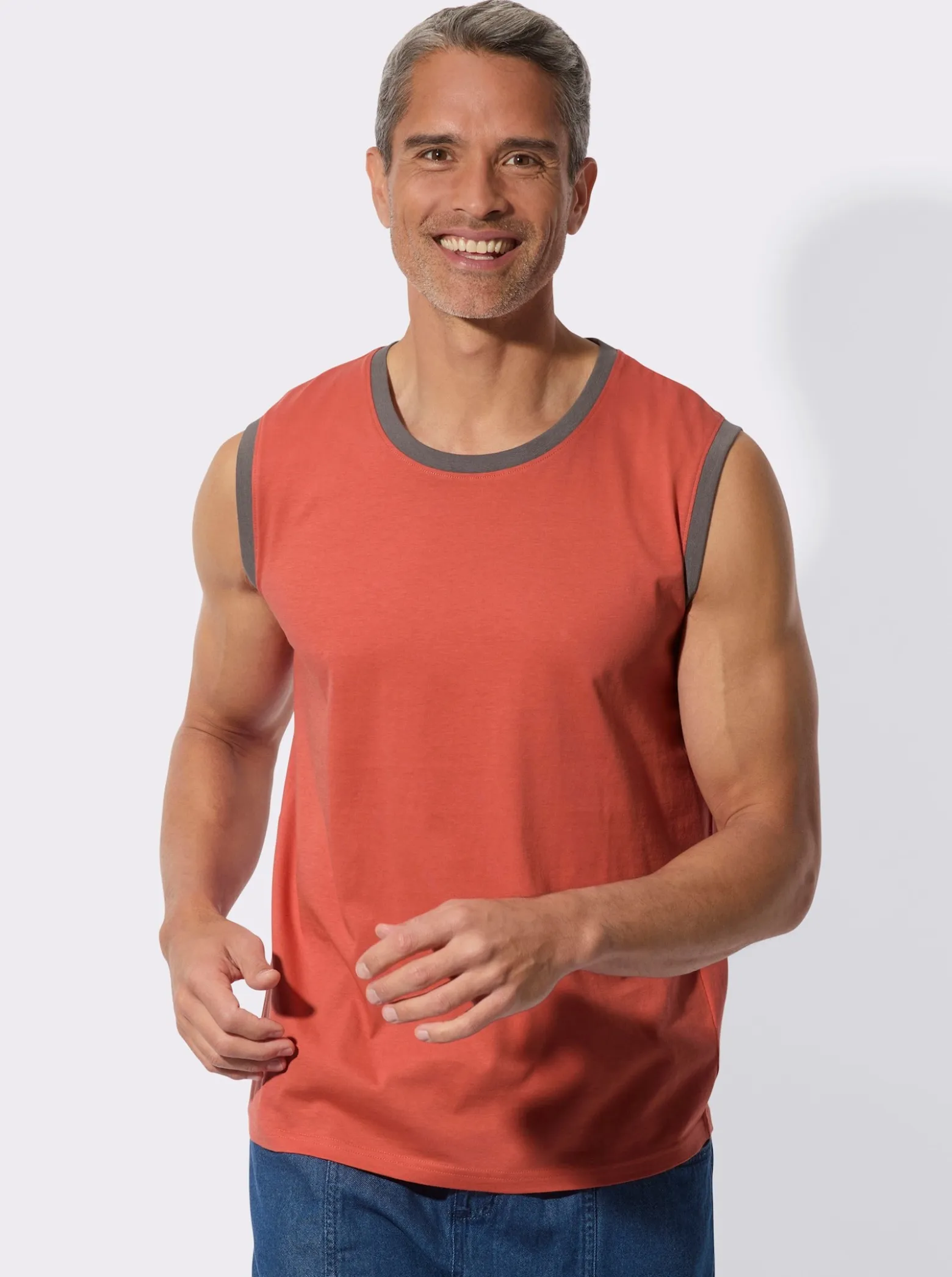 Achselshirt aus reiner Baumwolle