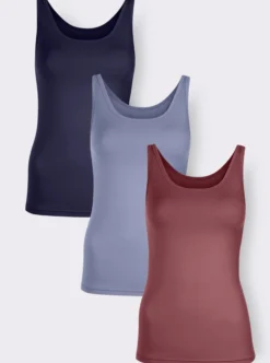 Achseltop mit breiten Trägern