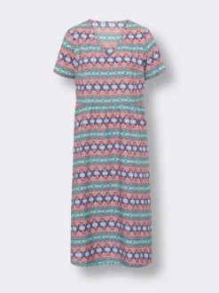 A-Linien-Kleid mit Raffungen