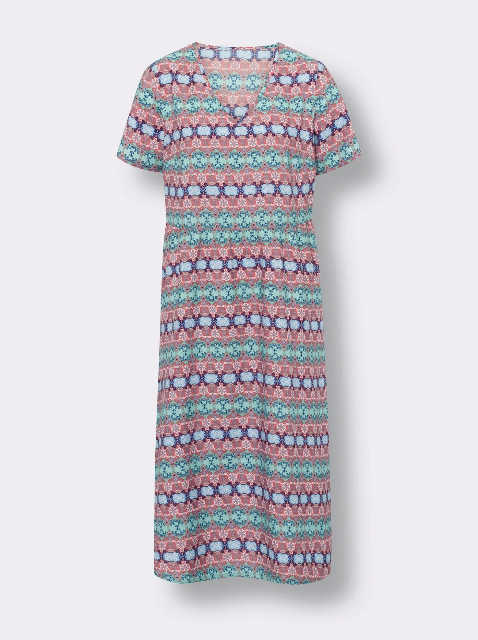 A-Linien-Kleid mit Raffungen