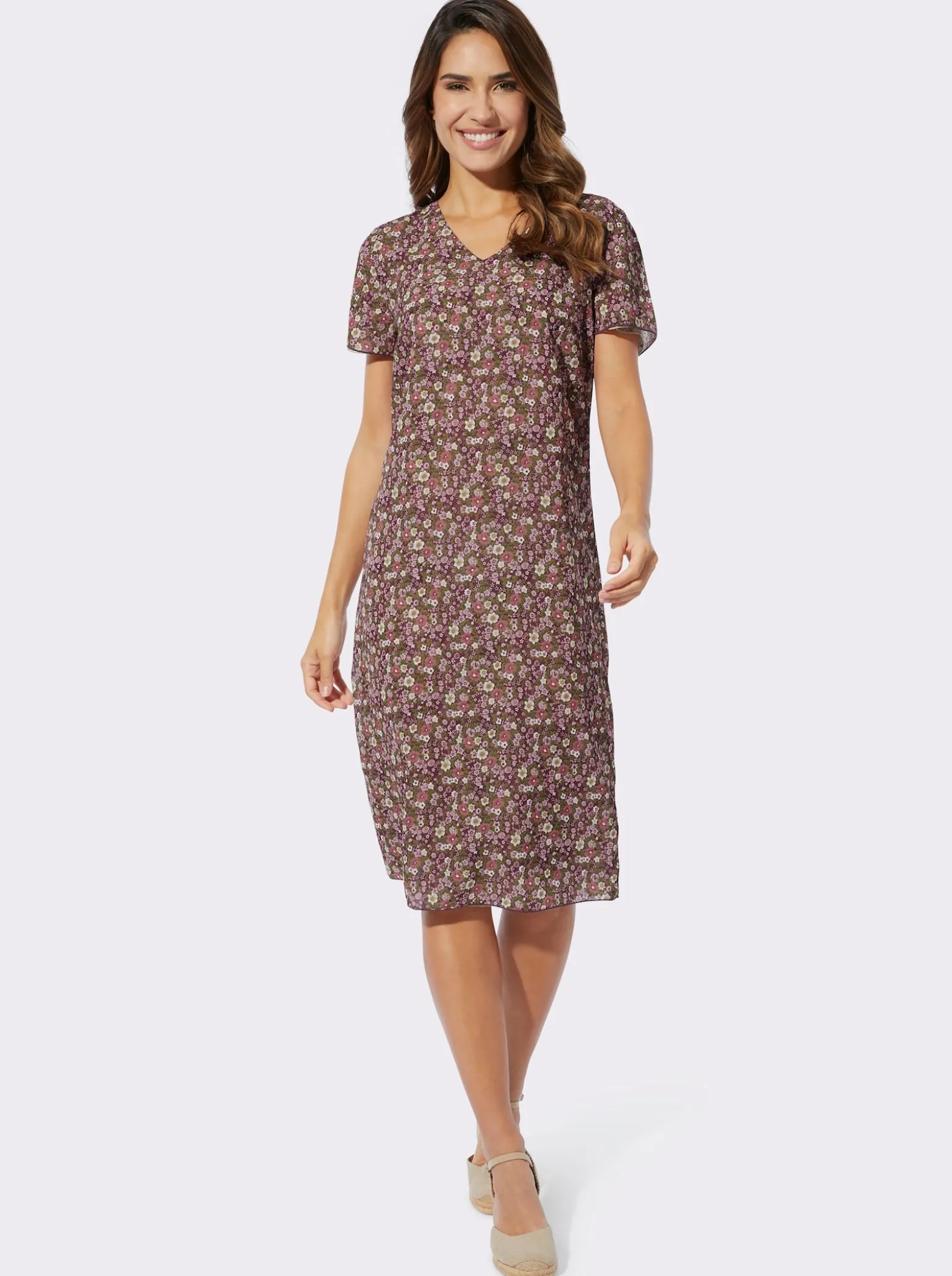 A-Linien-Kleid zum Wenden
