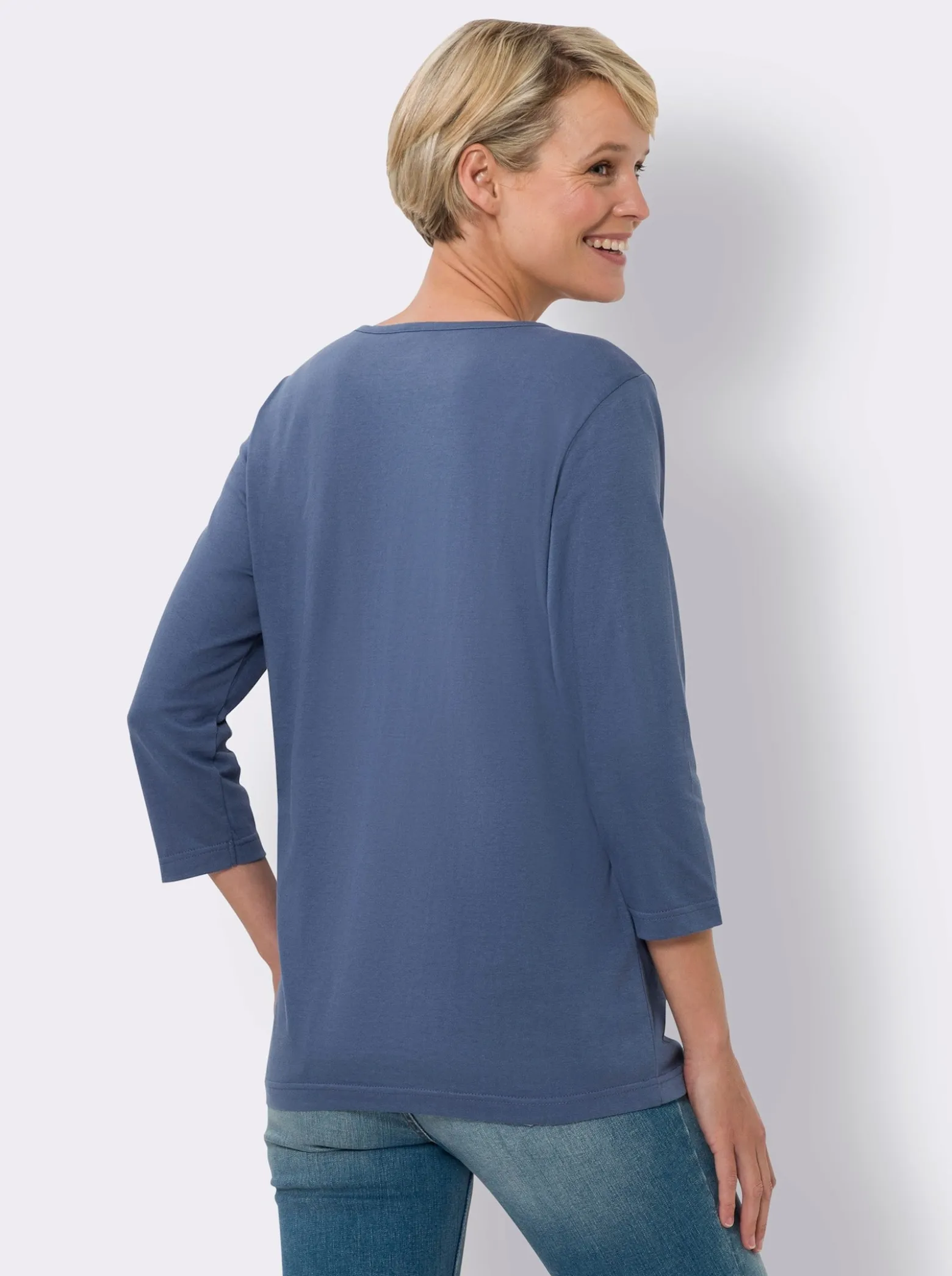 3/4-Arm-Shirt im Doppelpack