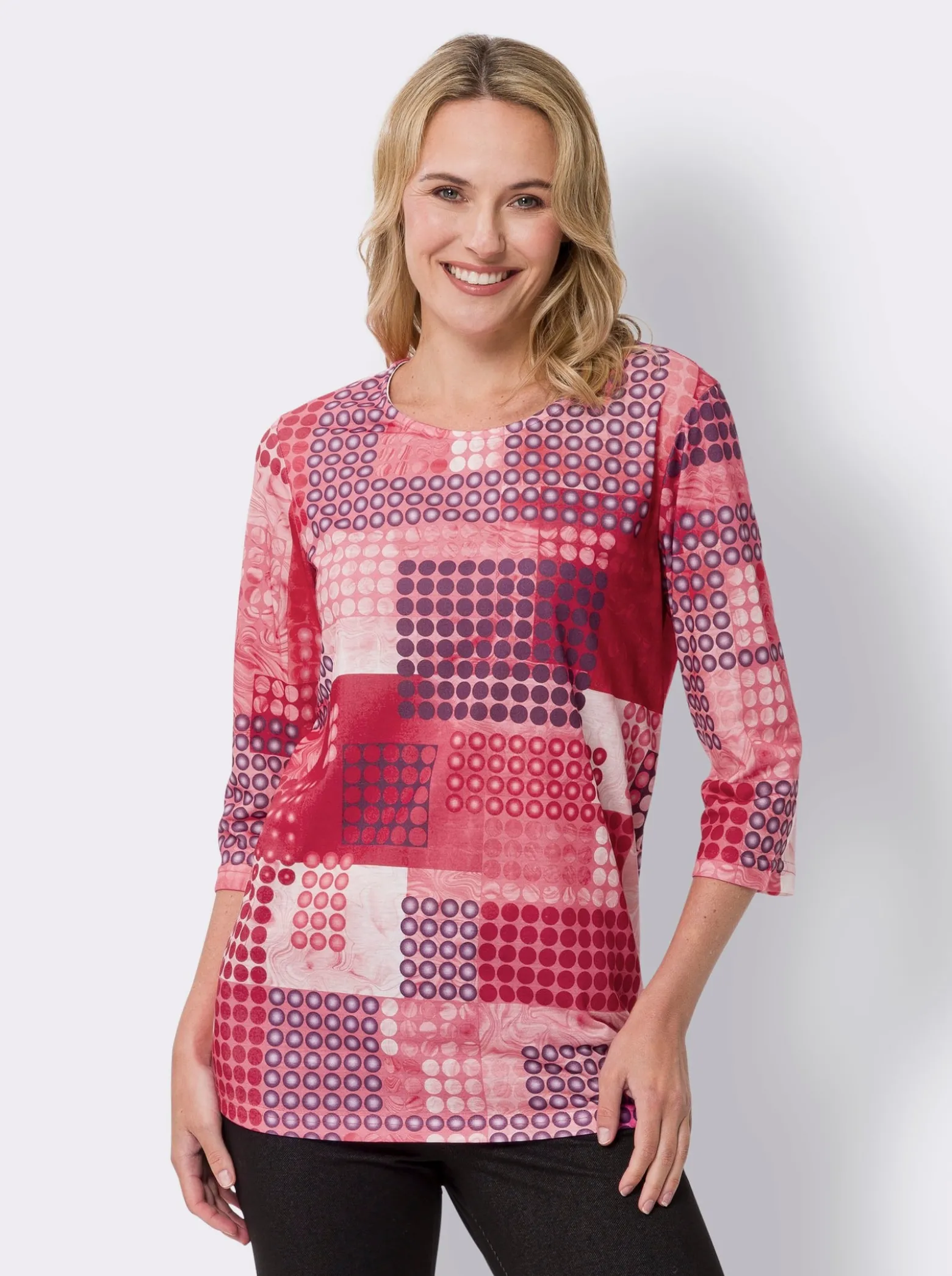 3/4-Arm-Shirt in Longform