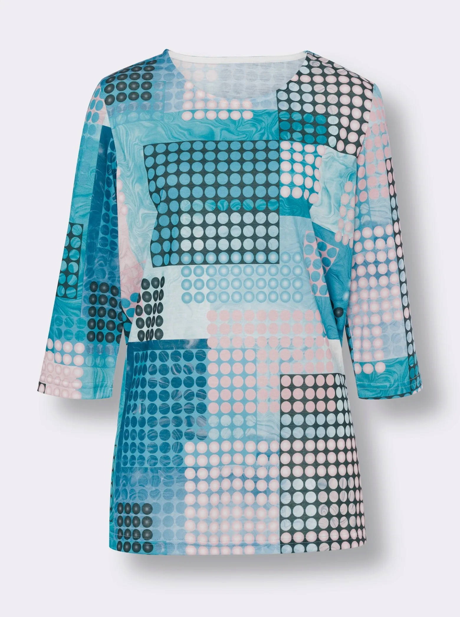 3/4-Arm-Shirt in Longform