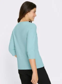 3/4-Arm-Shirt mit Ethno-Druck