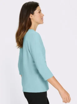 3/4-Arm-Shirt mit Ethno-Druck