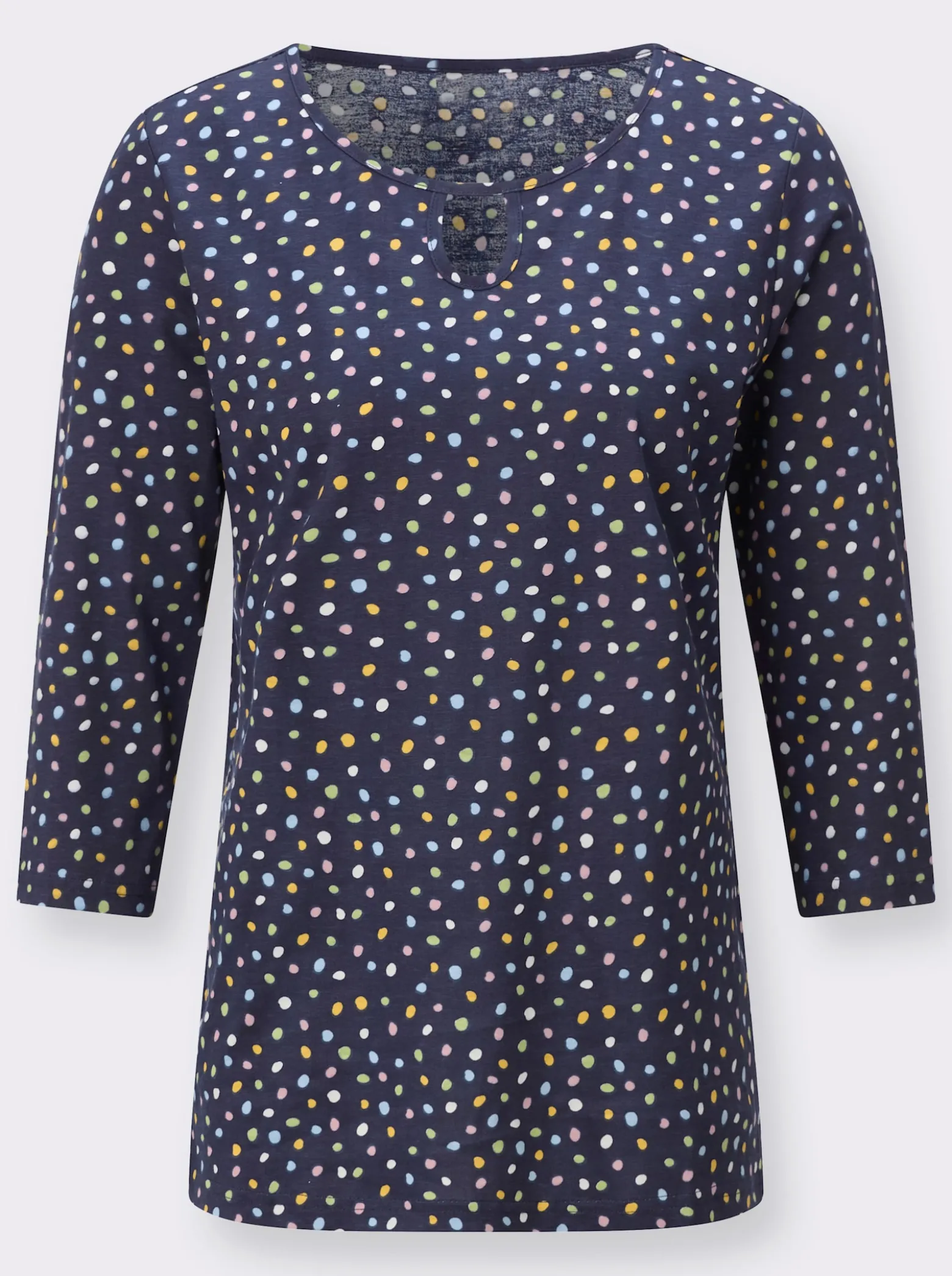 3/4-Arm-Shirt mit Grafik-Druck
