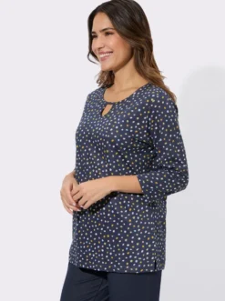 3/4-Arm-Shirt mit Grafik-Druck