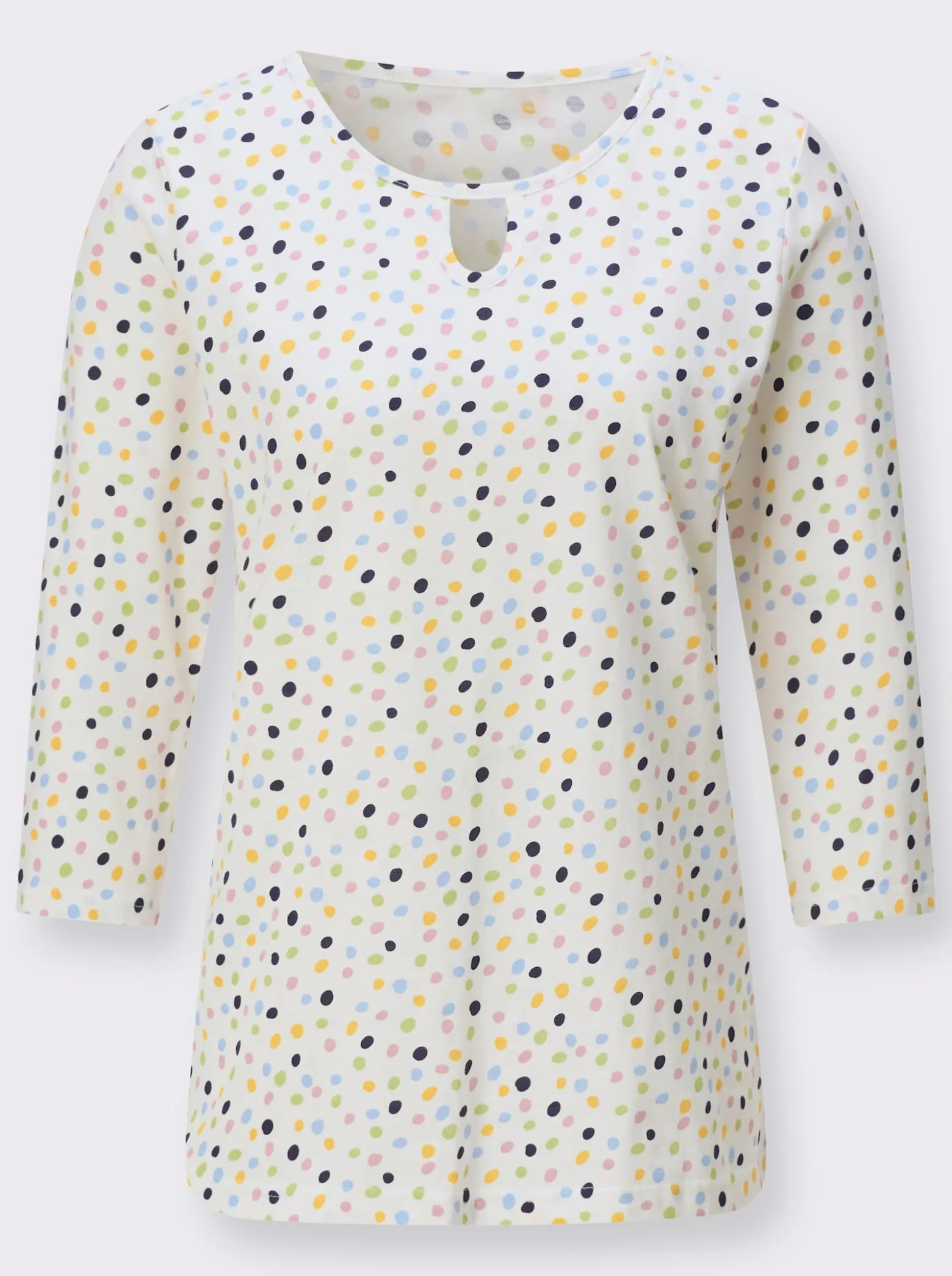 3/4-Arm-Shirt mit Grafik-Druck