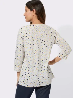 3/4-Arm-Shirt mit Grafik-Druck