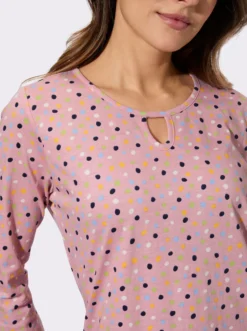 3/4-Arm-Shirt mit Grafik-Druck