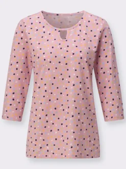 3/4-Arm-Shirt mit Grafik-Druck