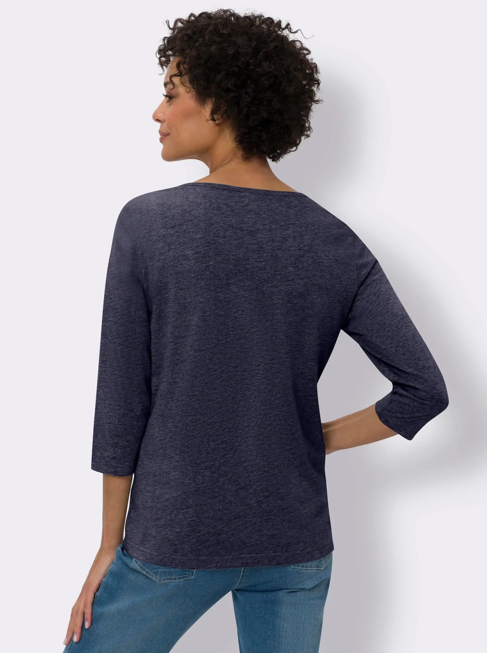 3/4-Arm-Shirt mit Grafik-Motiv