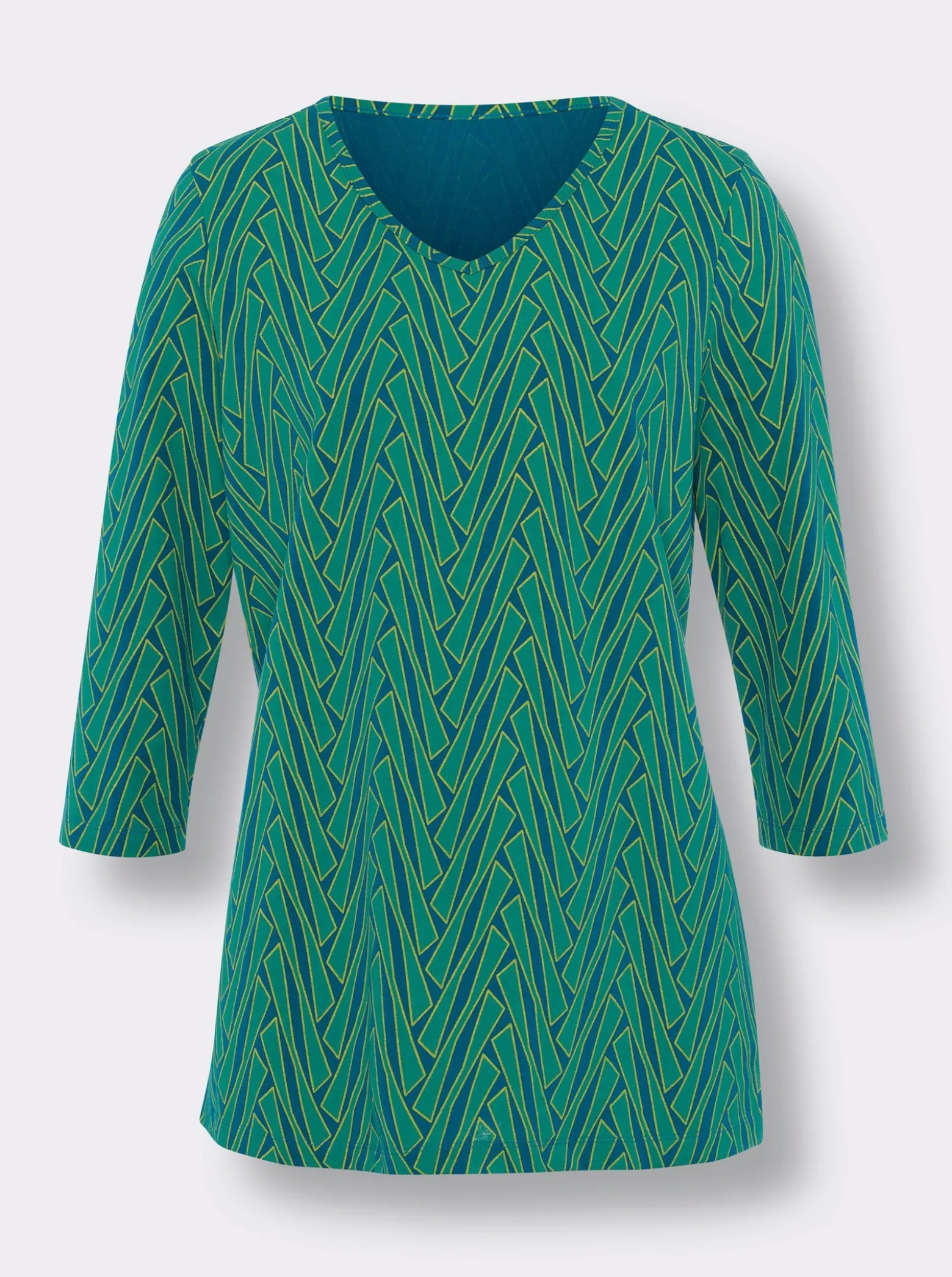 3/4-Arm-Shirt mit Grafikprint