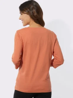 3/4-Arm-Shirt mit Mandala-Druck