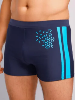 Badehose mit verstellbarem Bindeband innen