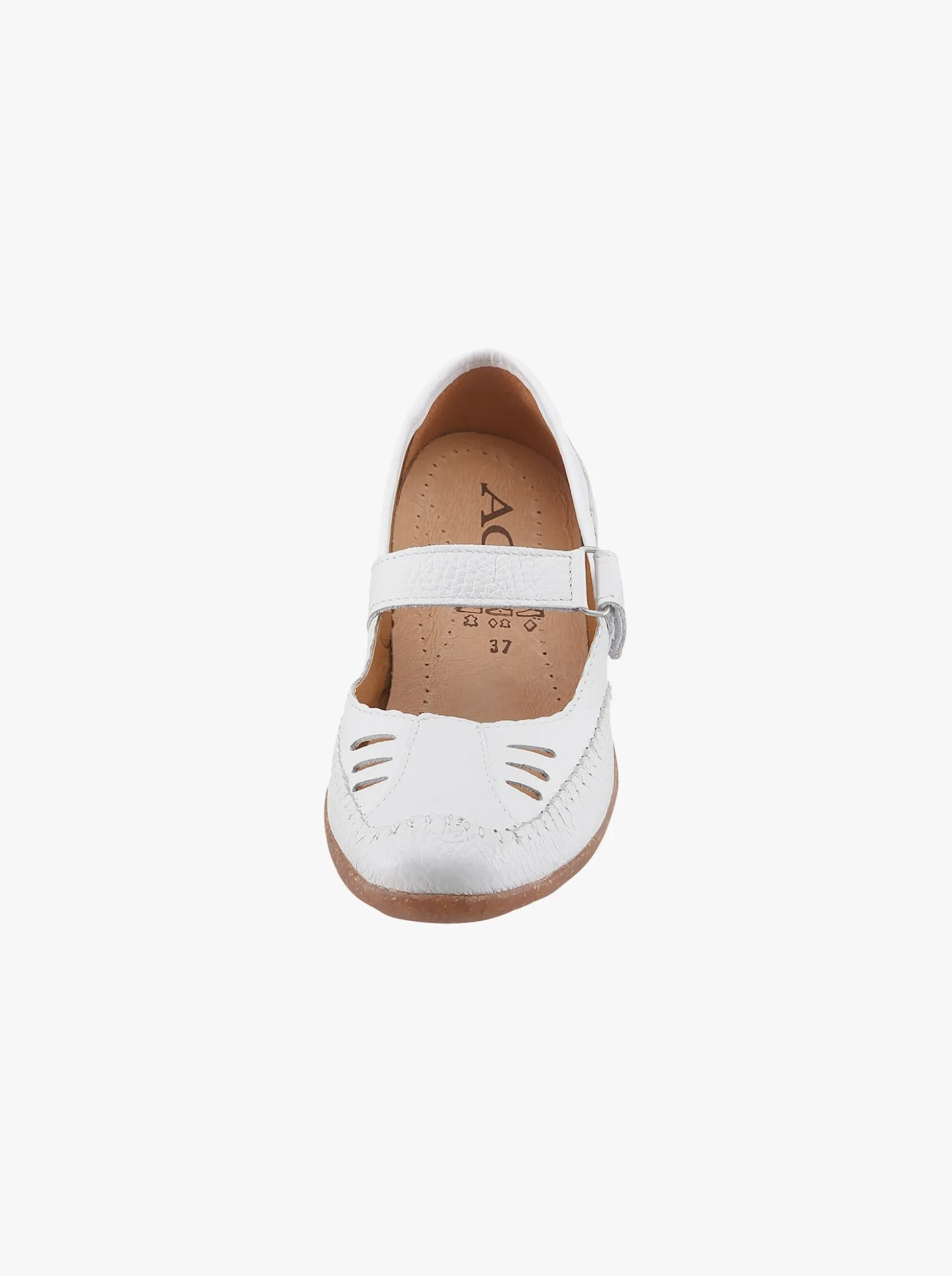 Ballerina mit Leder-Wechselfußbett