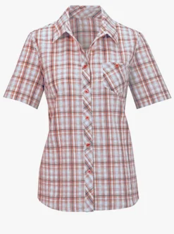 Baumwollbluse aus Seersucker