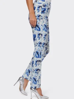Bengalinhose mit Blumendruck