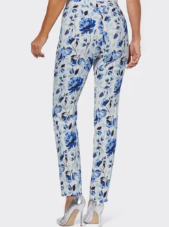 Bengalinhose mit Blumendruck
