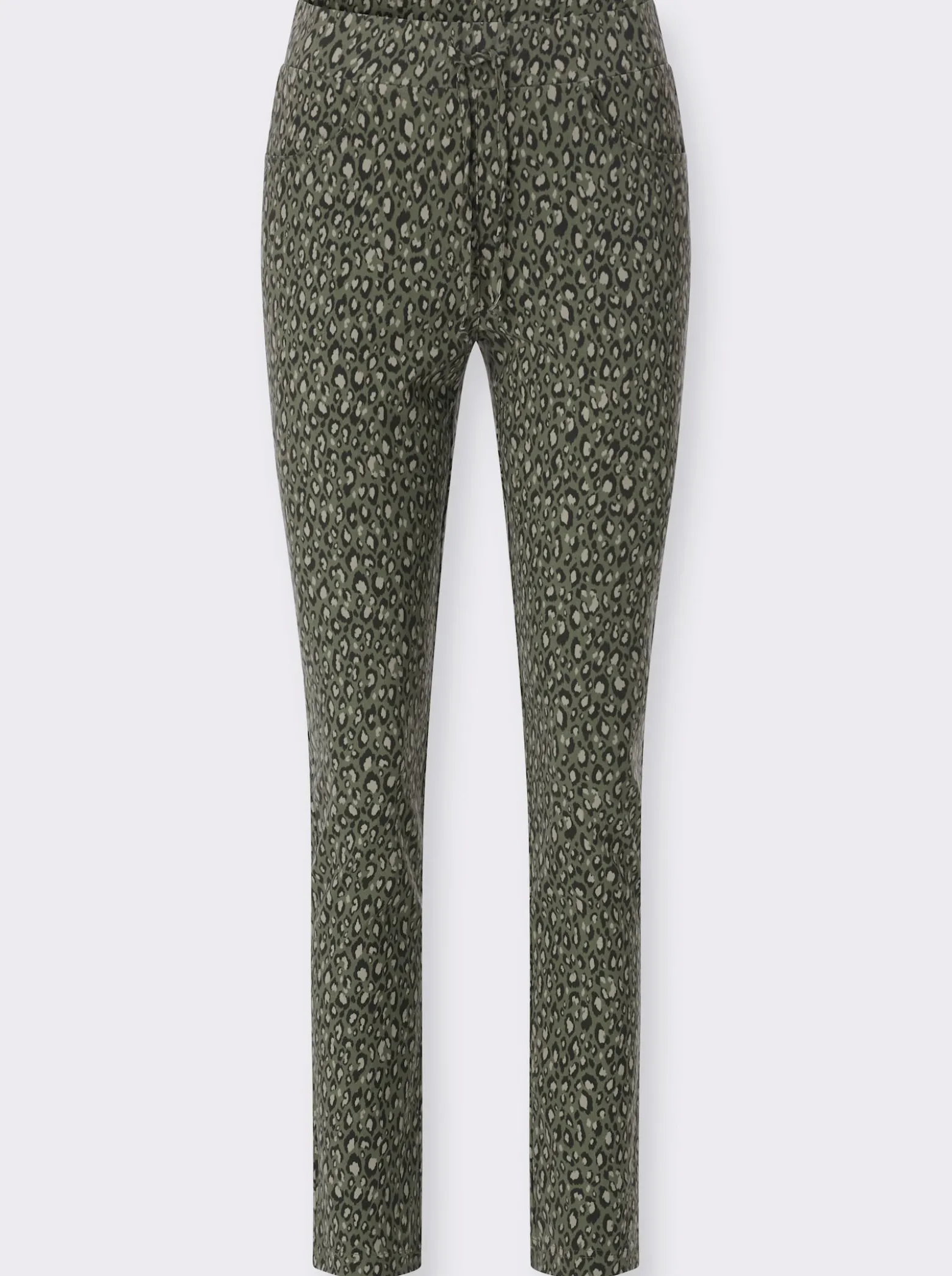Bengalinhose mit Leo-Muster allover