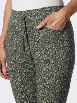 Bengalinhose mit Leo-Muster allover