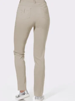 Bengalinhose mit Schmetterlings-Stickerei