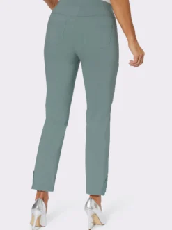 Bengalinhose mit Spitze am Saum