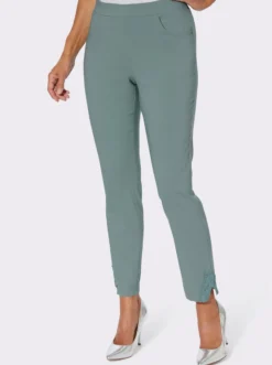 Bengalinhose mit Spitze am Saum