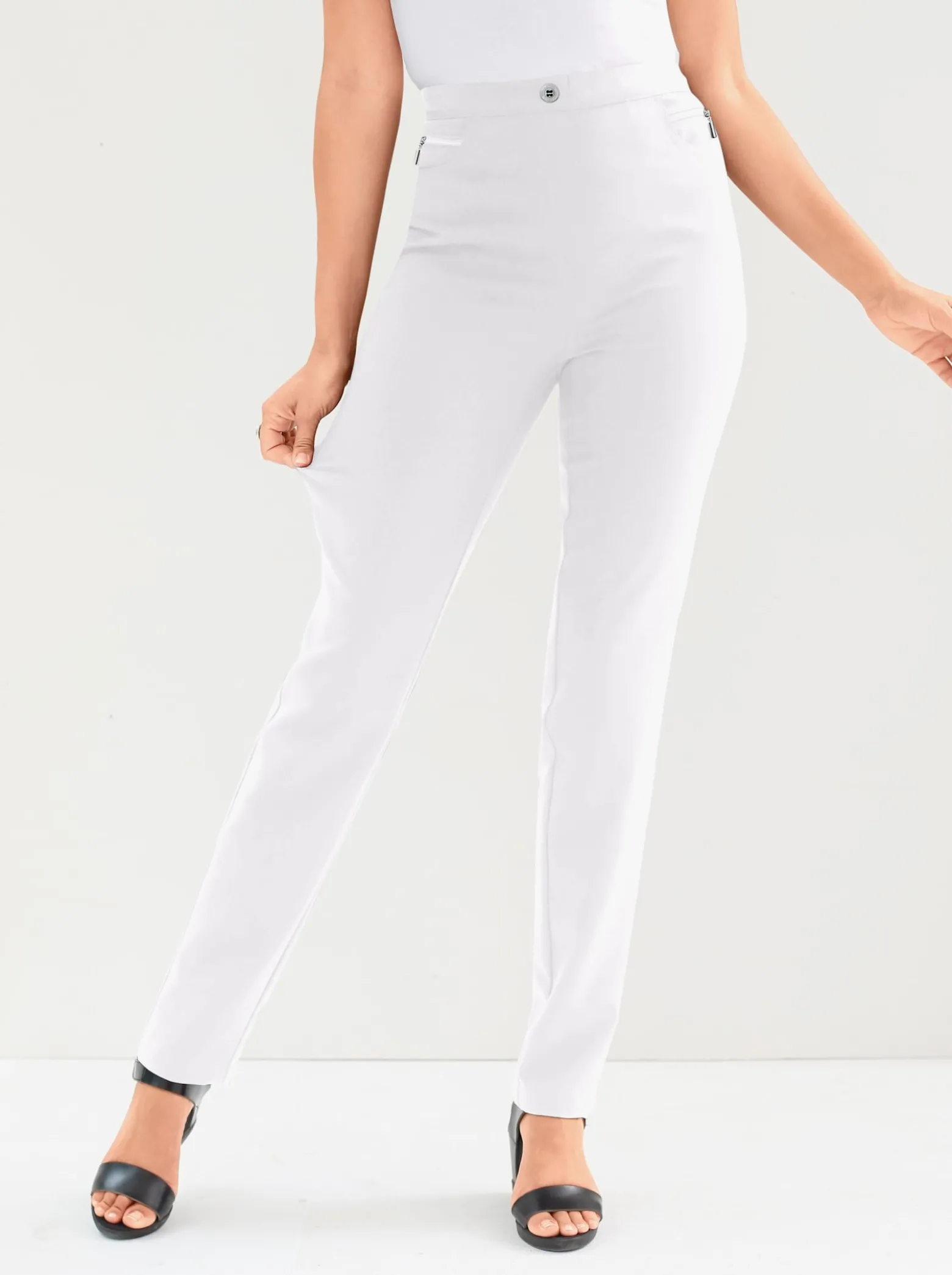 Bengalinhose mit Zierreißverschlüssen