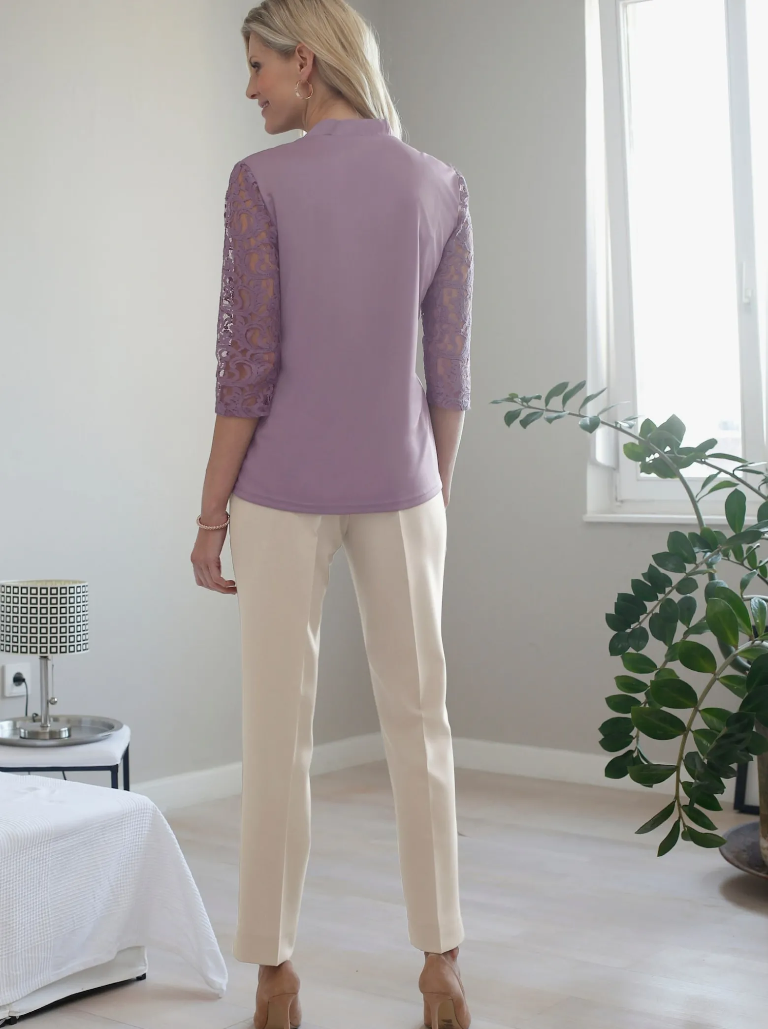 Bengalinhose mit Zierreißverschlüssen
