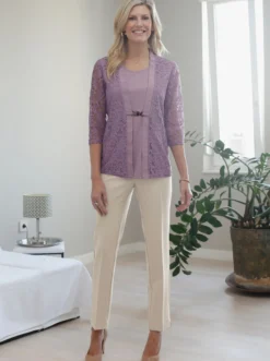 Bengalinhose mit Zierreißverschlüssen