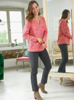 Bengalinhose mit Zierreißverschlüssen