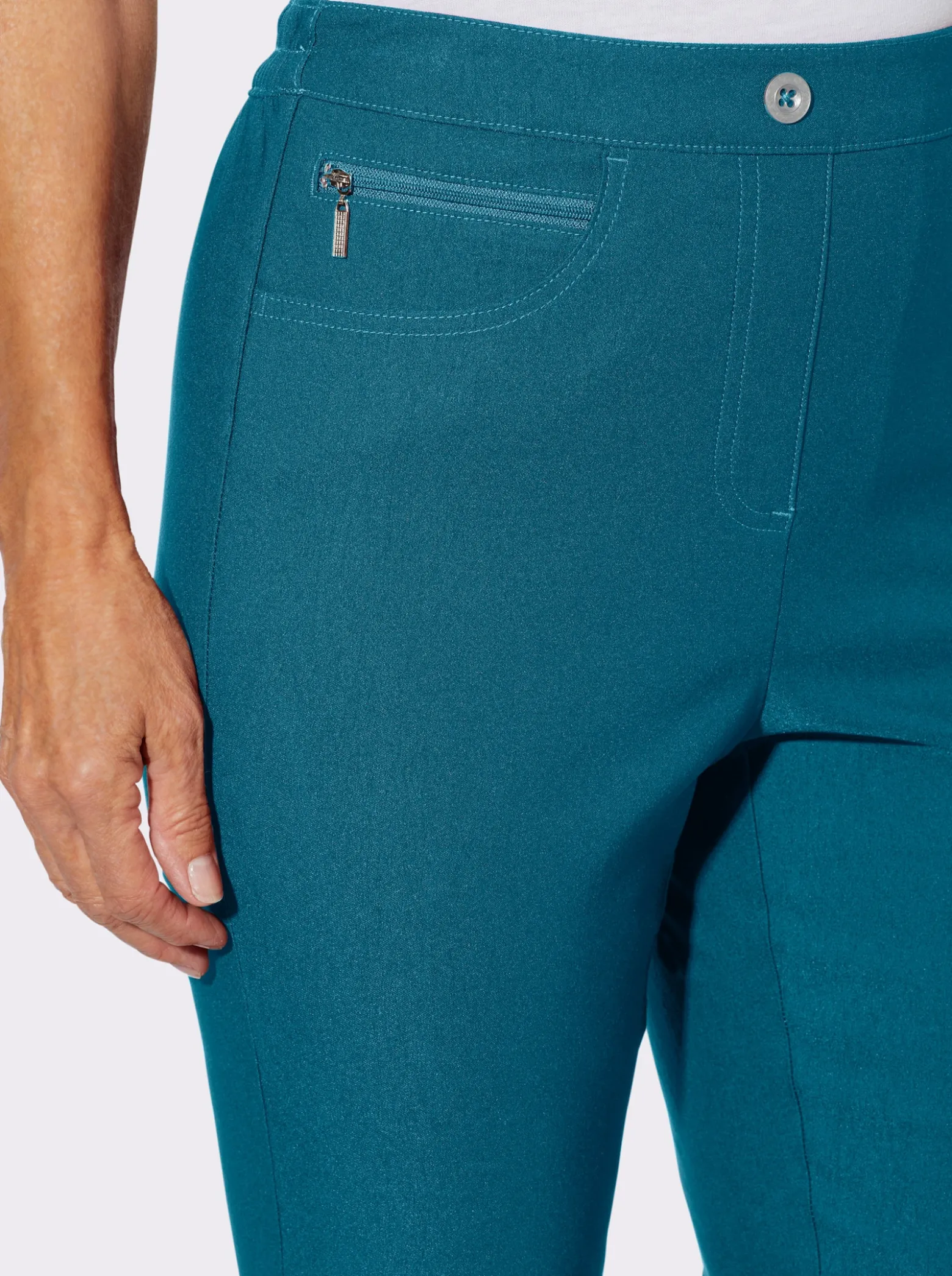 Bengalinhose mit Zierreißverschlüssen