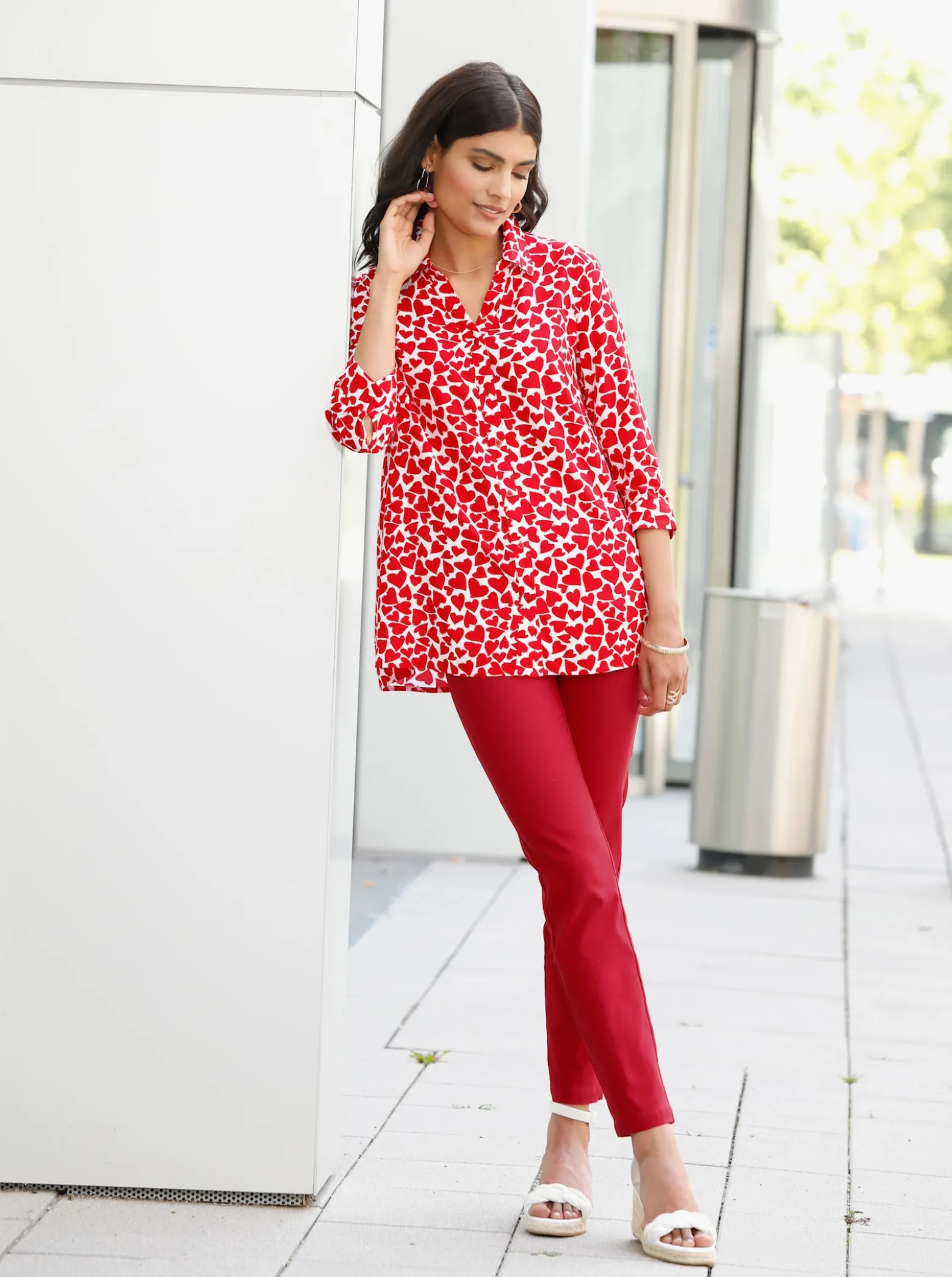 Bengalinhose mit Zierreißverschlüssen