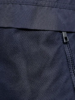Übergangsjacke mit Mesh-Einsatz