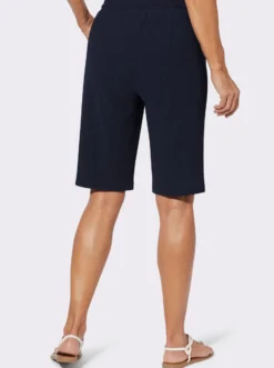 Bermudas in Crinkle-Qualität