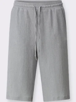 Bermudas in Crinkle-Qualität