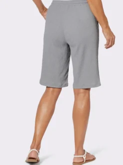 Bermudas in Crinkle-Qualität
