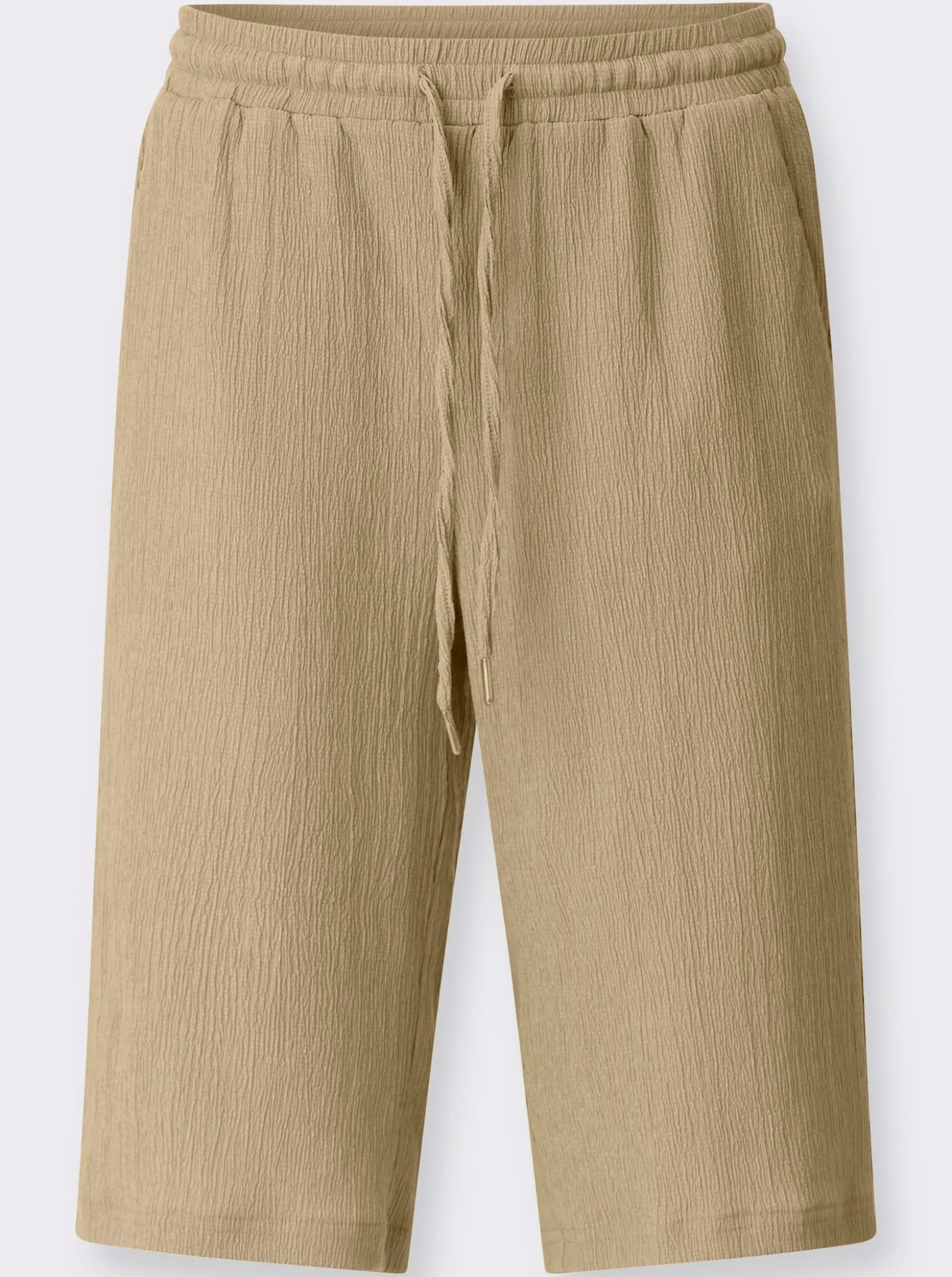 Bermudas in Crinkle-Qualität