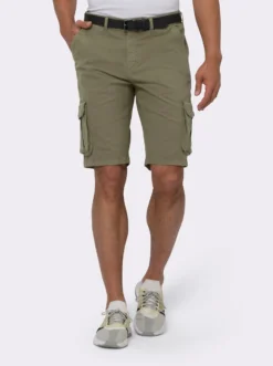 Bermudas inklusive Gürtel