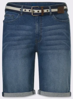 Bermudas inklusive Gürtel