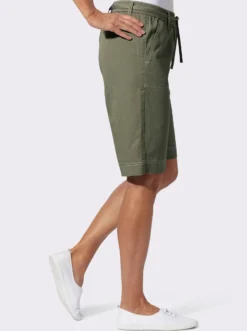 Bermudas mit Bindegürtel