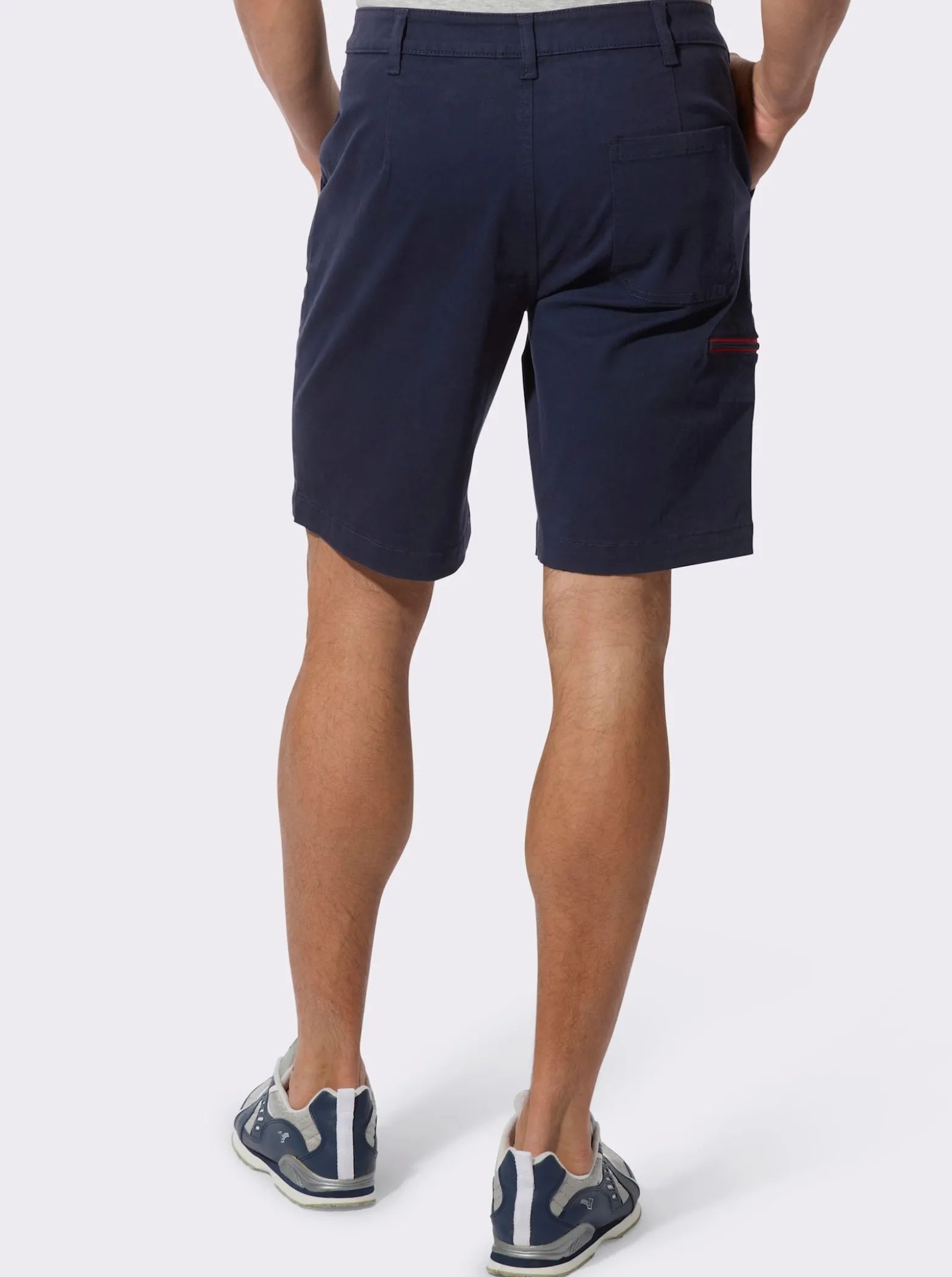 Bermudas mit Reißverschluss-Tasche