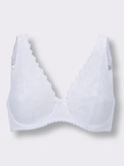 Bügel-BH mit Spitzenbesatz