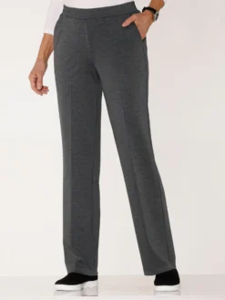 Bügelfaltenhose in Interlock-Qualität