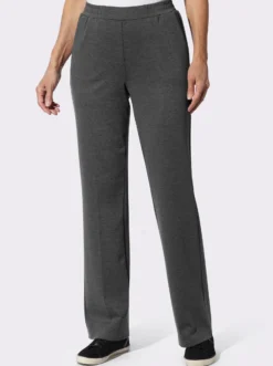 Bügelfaltenhose in Interlock-Qualität
