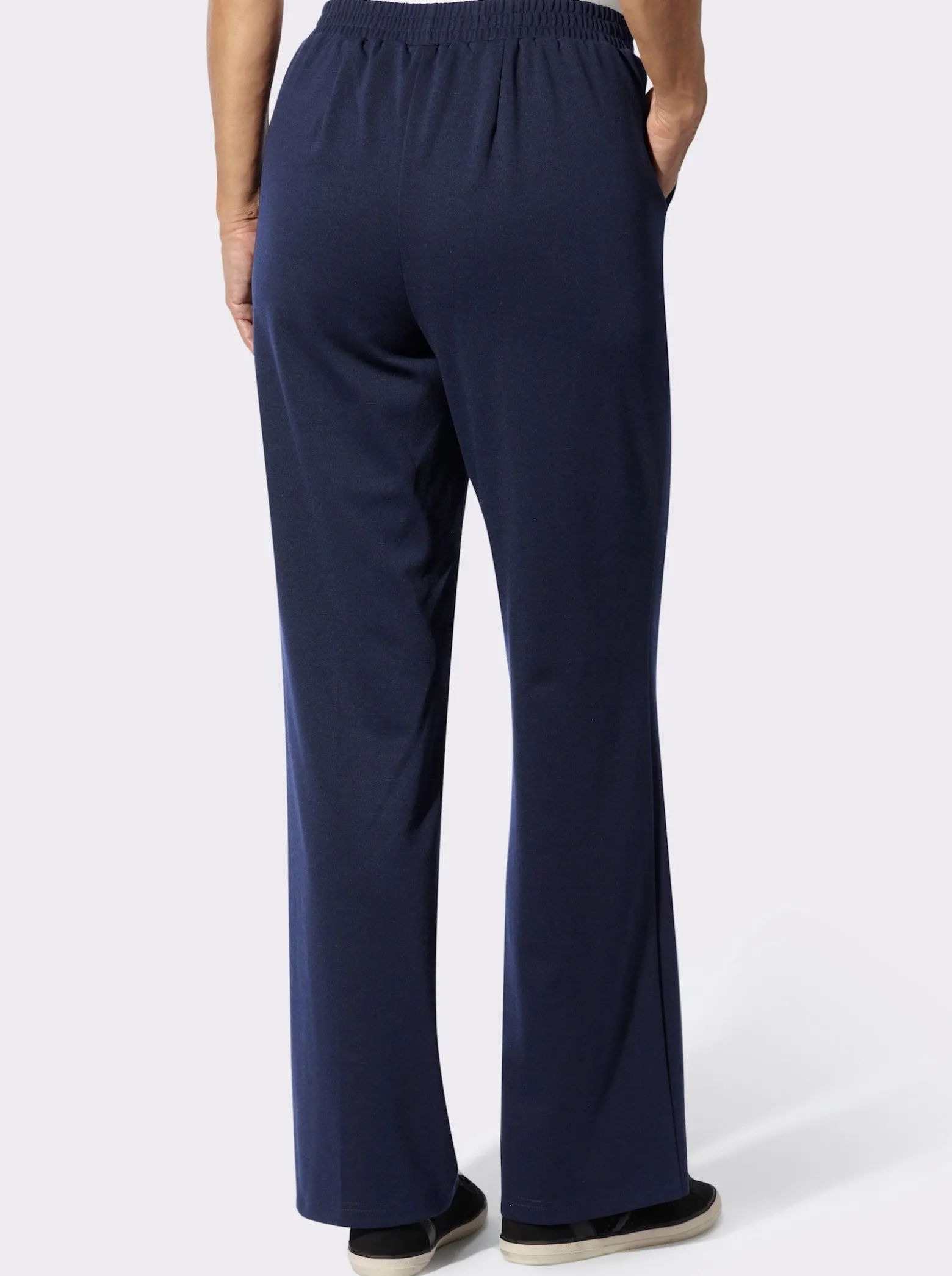 Bügelfaltenhose in Interlock-Qualität