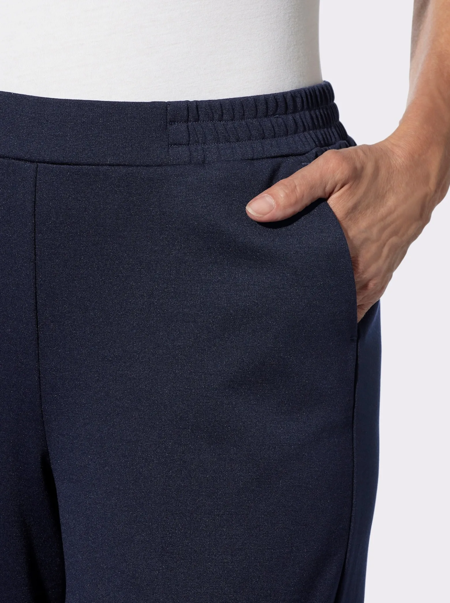Bügelfaltenhose in Interlock-Qualität